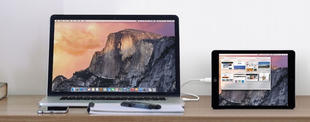 iPad,iPhoneをMac PCの外部ディスプレイにする方法　無料アプリ