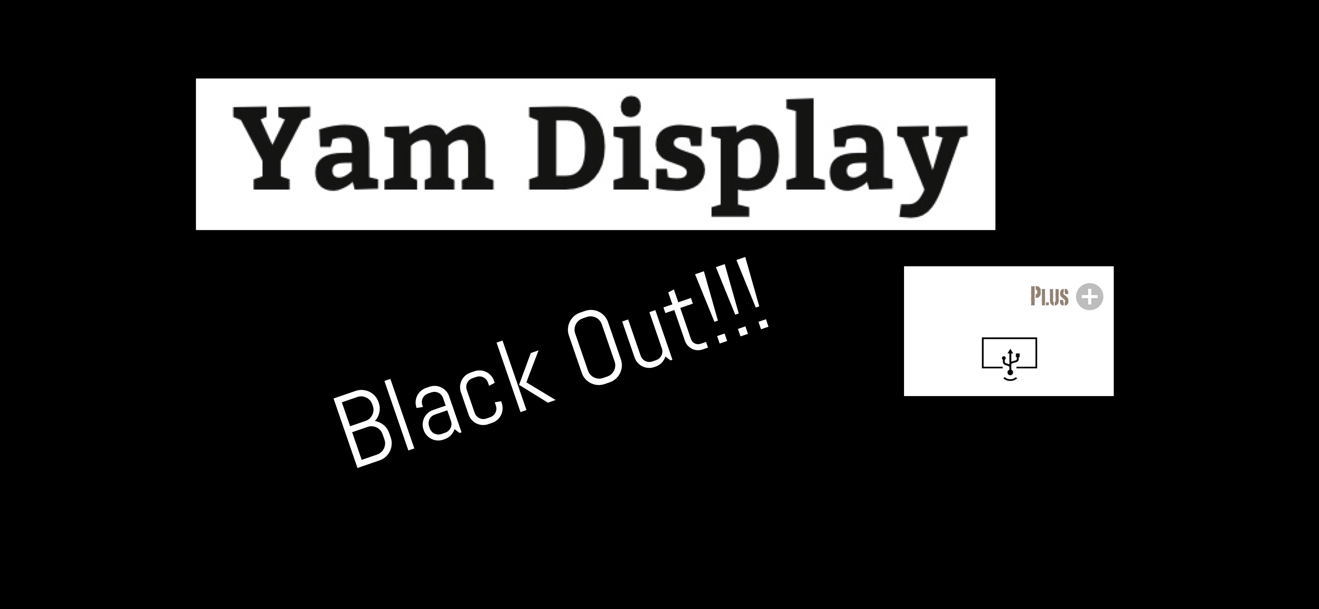 ＜解決＞Yam Display / Yam Airで、iPadの画面にマウスしか表示されない or 真っ暗なとき